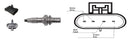 Intermotor Oxygen Sensor - 64217