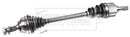 Borg & Beck Driveshaft - LH - BDS1737