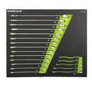19 PC Metric 12 Point Long Combination Wrench Set - CCWL1219M