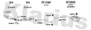 Klarius FE1156P - Centre Pipe  - Fits Ford Galaxy 2.0TDCi