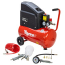 TIGREN DD 2hp 24ltr Direct Drive Compressor with 7pc Air Kit