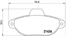 Brembo Brake Pad Set - P24147