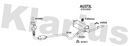 Klarius AU373L - Box With Tail Pipe  - Fits Audi A2 1.4TDi