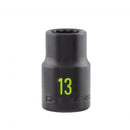 Carlyle Hand Tools 1/2in Drive 13mm 12 PT Impact Socket - CIS12113M