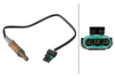 HELLA 6PA 358 221-131 Lambda Sensor - 3-pin connector