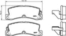 Mintex Brake Pad Set fits -Toyota MDB1326 (also fits other vehicles)