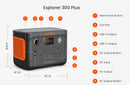 Jackery Explorer 300 Plus Portable Power Station - 21-0001-000011