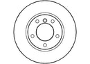 Disctech Brake Disc (Single) - Fits Bmw - ABD2039 - Front Axle