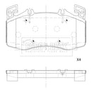 Borg & Beck Brake Pads - BBP2892
