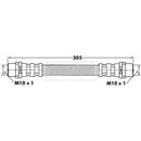 Borg & Beck Brake Hose  - BBH6634 fits VAG A4,A8,Superb,Passat