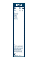 Bosch Rear Wiper Blade - 350mm - H356