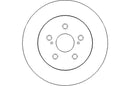 Disctech Brake Disc (Single) - Fits Ford, Lexus - ABD2290 - Rear Axle
