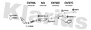 Klarius CN709A - Front Pipe  - Fits Citroen Jumper 3.0 HDi