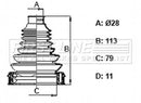 First Line Cv Joint Boot Kit  - FCB6407 fits FORD KUGA I & II