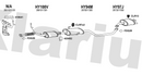 Klarius HY100V - Box With Centre Pipe  - Fits Hyundai Matrix 1.8i