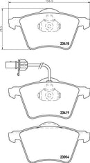 Mintex Brake Pad Set fits -Ford Seat VW MDB2625 (also fits other vehicles)