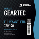 Ultratec Geartec Fully Synthetic 75W90 - 1 Litre Engine Oil