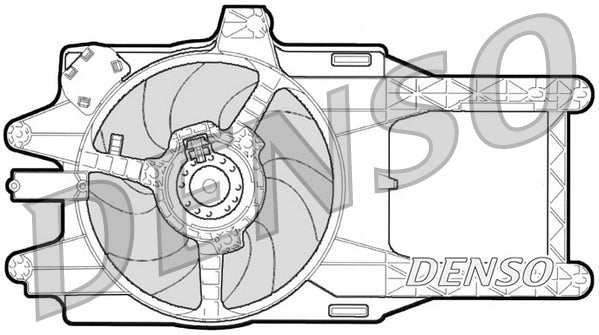 Denso Radiator Fan - DER13001 | Arnold Clark Autoparts