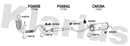 Klarius PG695B - Centre Pipe  - Fits Citroen C4 1.4i