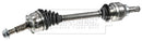 Borg & Beck Driveshaft - LH - BDS1668