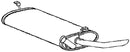 Klarius RN824P - Box With Tail Pipe