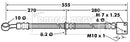 Borg & Beck Brake Hose  - BBH7444 fits Honda Jazz (GD) 02-08