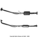 BM Cats Approved Petrol Catalytic Converter - BM91343H with Fitting Kit - FK91343 fits Mg, Rover