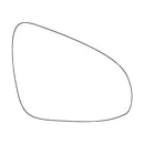 APEC Replacement Stick-On Standard Vehicle Mirror Glass RHS - AMS2296