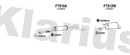 Klarius FT910A - Box With Centre Pipe  - Fits Fiat 500L 1.4