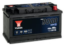 Yuasa 12V 80Ah 800A AGM Start Stop Plus Battery - YBX9115 - 4 Year Warranty