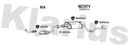 Klarius MZ357V - Box With Tail Pipe  - Fits Mercedes Vito 2.3D