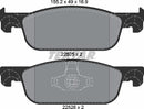 Textar Brake Pad Set - 2252501