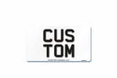 4D Front Aluminium Number Plate 330 X 178|Import