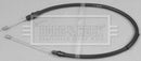 Borg & Beck Brake Cable -  Front - BKB2792 fits Citroen Dispatch 94- LWB