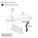 Borg & Beck Turbo Hose  - BTH1394 fits GM Insignia 2.0D