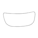 APEC Replacement Stick-On Wide Angle Vehicle Mirror Glass LHS - AMS2738