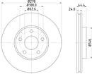Mintex Brake Discs fits -Ford V302:5 MDC1556C (also fits other vehicles)