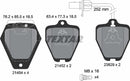 Textar Brake Pad Set - 2145401
