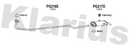Klarius PG216E - Front Pipe  - Fits Peugeot 106 1.0