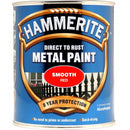 Hammerite Direct To Rust Metal Paint - Smooth Red - 750ml - 5092824