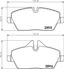 Padtech Brake Pad Set - PAD3017
