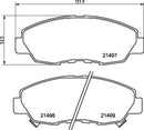 Padtech  Brake Pad Set - PAD1533