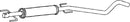 Klarius GM589K - Box With Centre Pipe  - Fits Opel Astra H 1.9CDTi