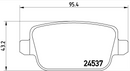 Brembo Brake Pad Set - P24075