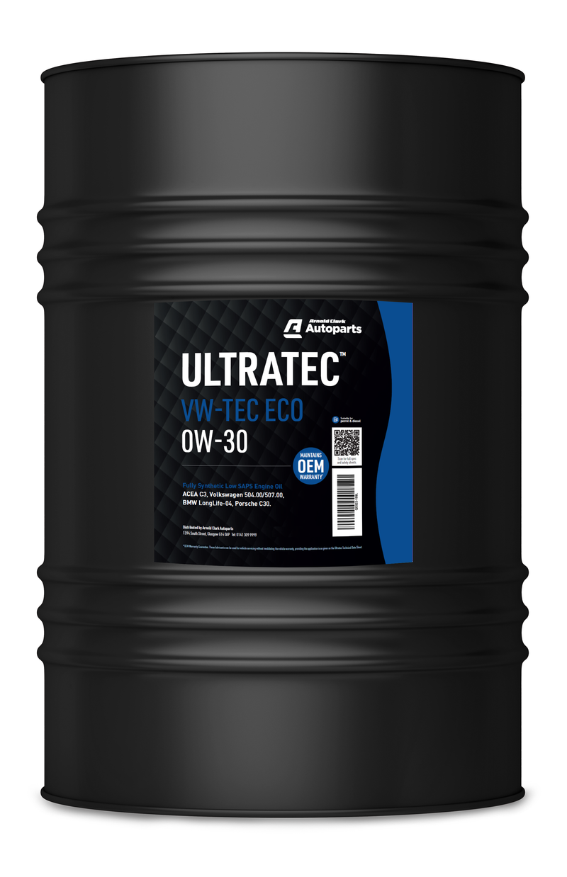 Ultratec VW-TEC ECO 0W30 - 199L Barrel Engine Oil