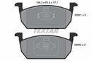 Textar Brake Pad Set - 2263101