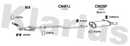 Klarius CN481J - Centre Pipe  - Fits Citroen Xsara Picasso 2.0HDi