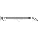 Borg & Beck Brake Hose  - BBH7705 fits Niss NP300 Navara,Pathfinder