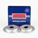 Borg & Beck Brake Disc (Pair)  - BBD5590