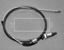 Borg & Beck Brake Cable- LH Rear - BKB2273 fits GM Corsa, Tigra 93-